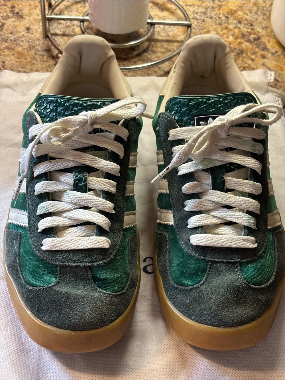 adidas X Gucci GAZELLE Women Sneakers 100% authentic.